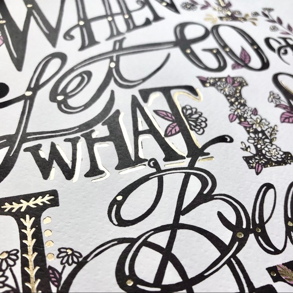 Limited Edition Hand-Lettered Quote Art Print - Picture 2 of 4